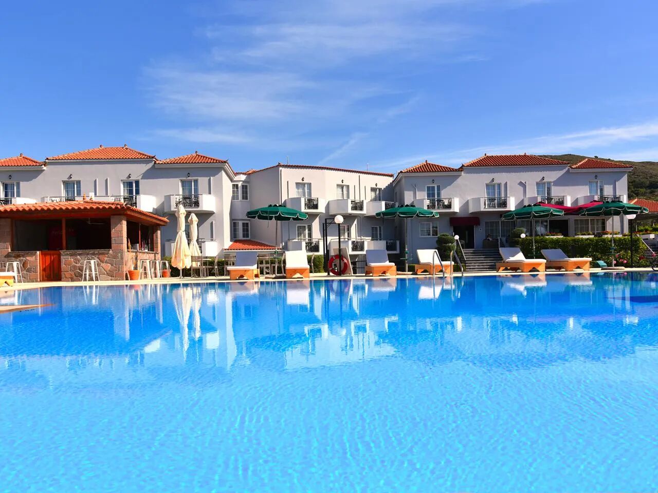 All inclusive Hotel Bella Vista - Eftalou - - Griekenland