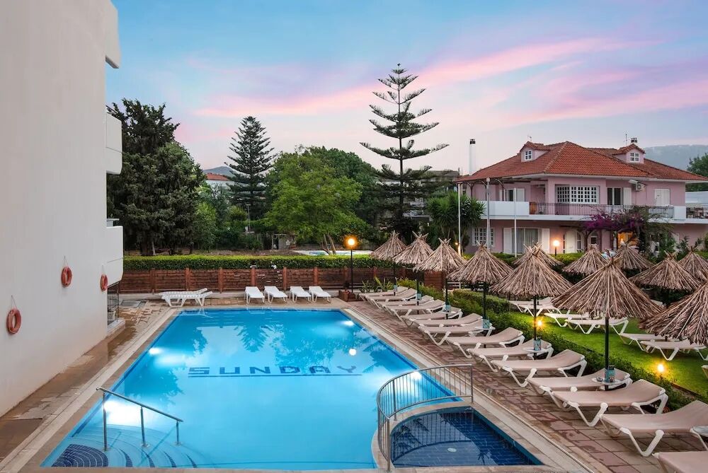 All inclusive Sunday Hotel - Ialyssos - - Griekenland